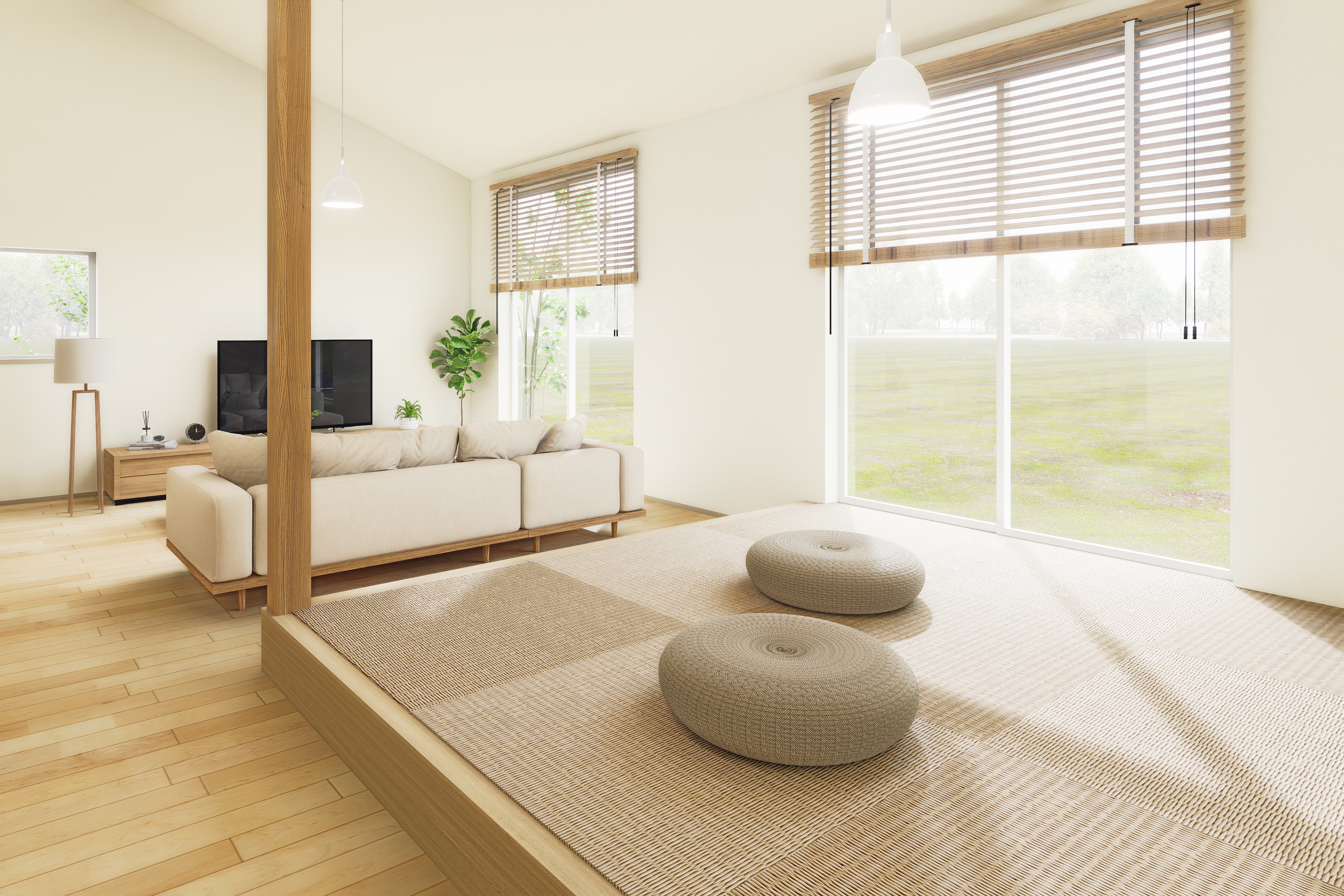 千葉市で希少な平屋のモデルハウス 外観1